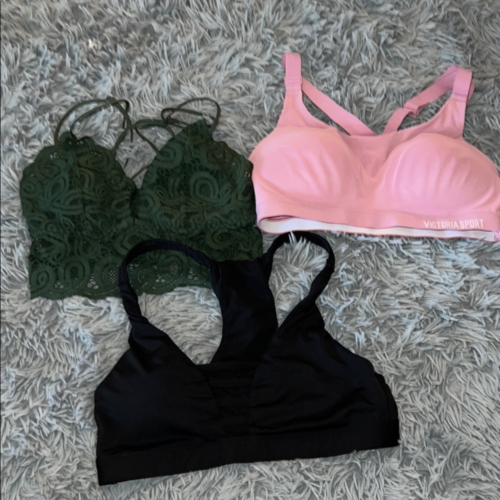 Victoria Secrets XS sports bra bundle